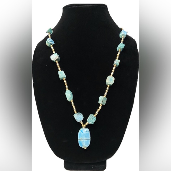 TURQUOISE ❤️❤️ VINTAGE NECKLACE FROM EGYPT